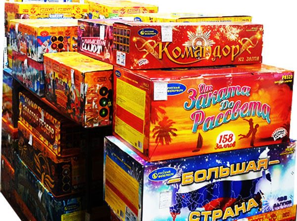 Батареи салютов со скидкой до 30% Великие Луки! | TorgSalut.ru